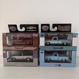 M2 Machines GMC Squarebody Chevrolet-Target Exclusive 1:64 Diecast Collection
